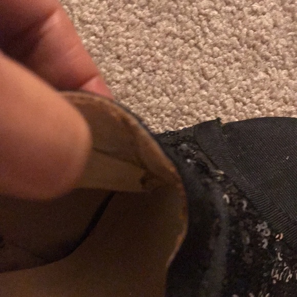 BOGO 1/2 OFF: 3 1/2” black heels with a bling - Picture 6 of 8